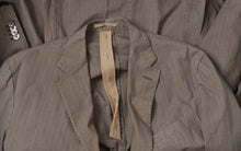 Laden Sie das Bild in den Galerie-Viewer, Boglioli COAT Gestreifte Jacke Größe 52 - Grau