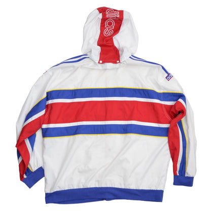 Vintage '90s Adidas Jogging/Warm Up Suit Size D10/XL - Red, White, Blue