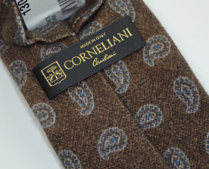 Krawatte aus reinem Kaschmir von Cornleliani - Paisley