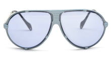 Laden Sie das Bild in den Galerie-Viewer, Vintage UVEX Gamma 77 Sonnenbrille - Stahlblau