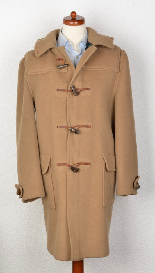 Gloverall Duffle Coat Size UK 42 EU 52 - Tan