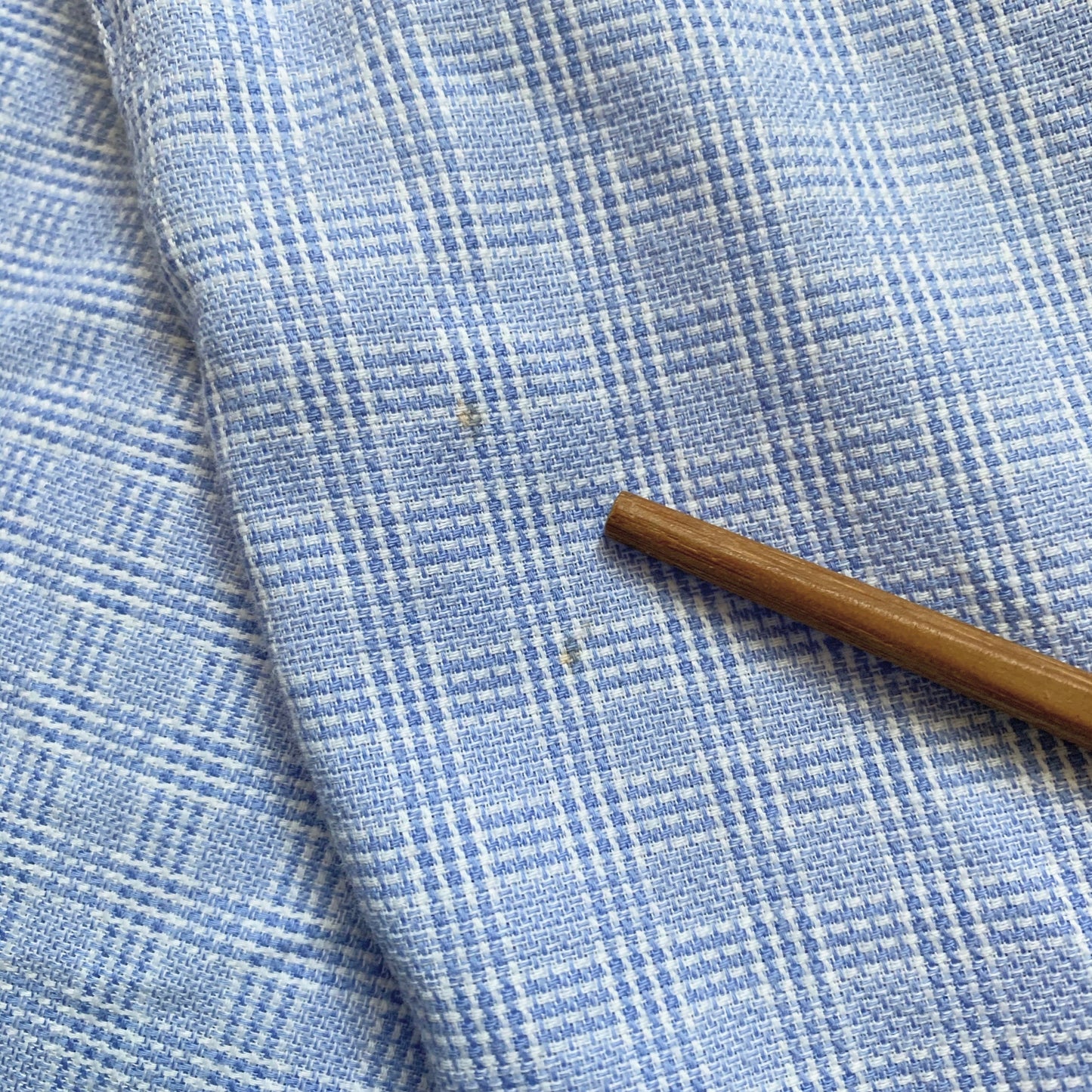 Vintage Palmers Baumwolle Pyjama Größe groß - blau kariert